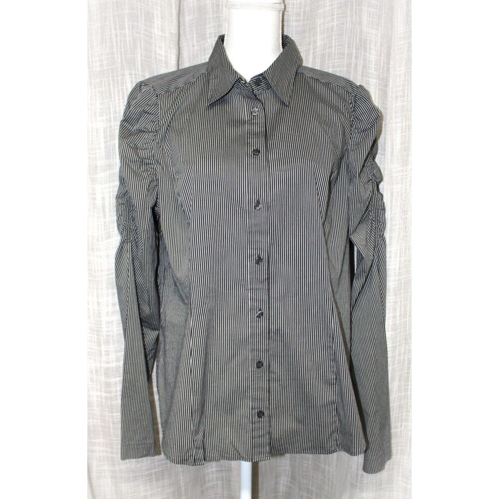 The Limited Vintage womens  Edwardian/Steampunk Rouched sleeve XL blouse XL
